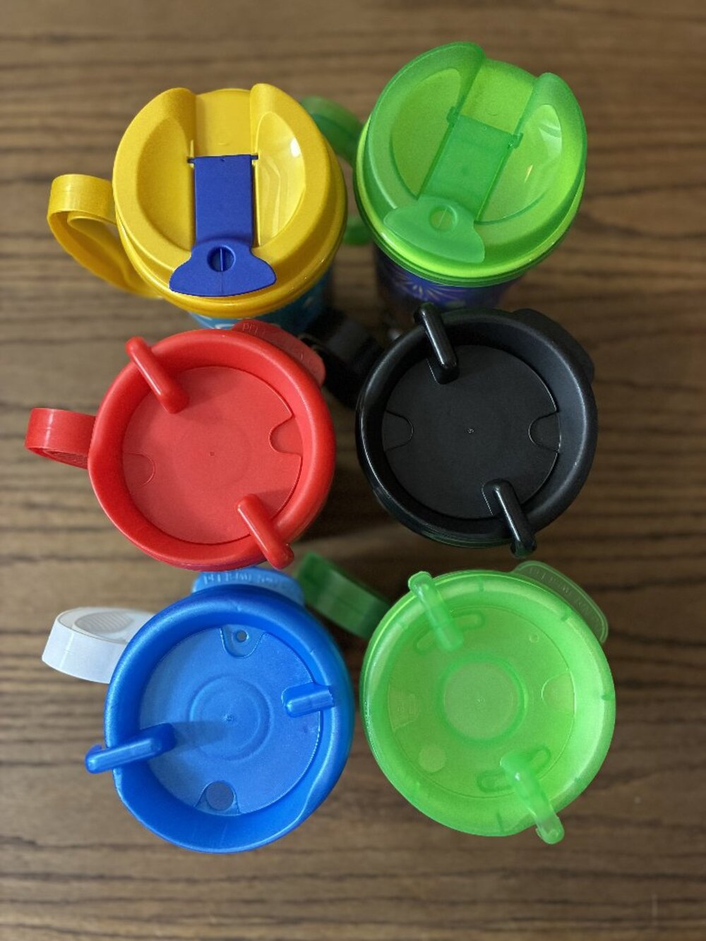 Walt Disney World Resort Reusable Refillable 16oz Mug; Lot of 6; Assorted